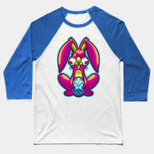 Egg Bunny Baseball T-Shirt